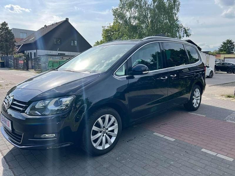Gebraucht VW Sharan Highline 184 PS (135 kW) 2017 Schwarz Van / Kleinbus