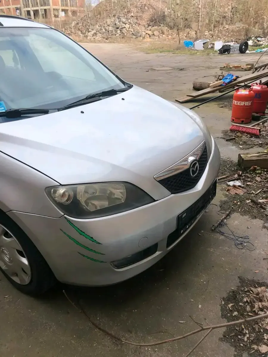Gebraucht Mazda 2 2004 Grau Kleinwagen