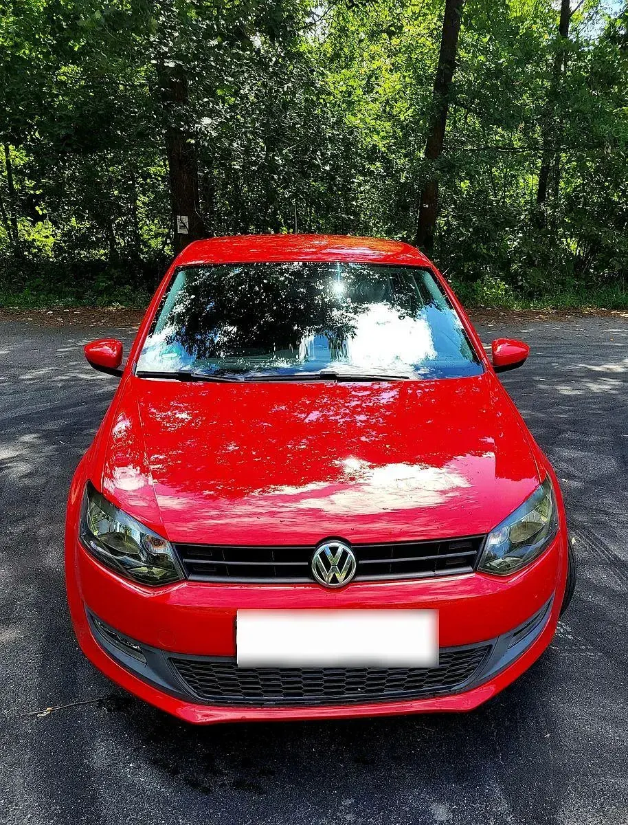 Gebraucht VW Polo Trendline 60 PS (44 kW) 2010 Rot Kleinwagen