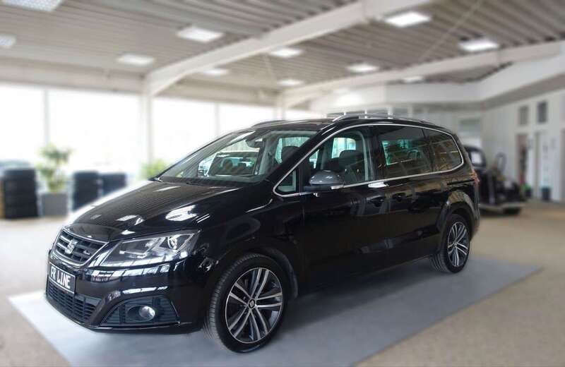 "deep" schwarz Gebraucht 2016 Seat Alhambra FR Van / Kleinbus | 20.850 € (Guter Preis) - Bild 1/3