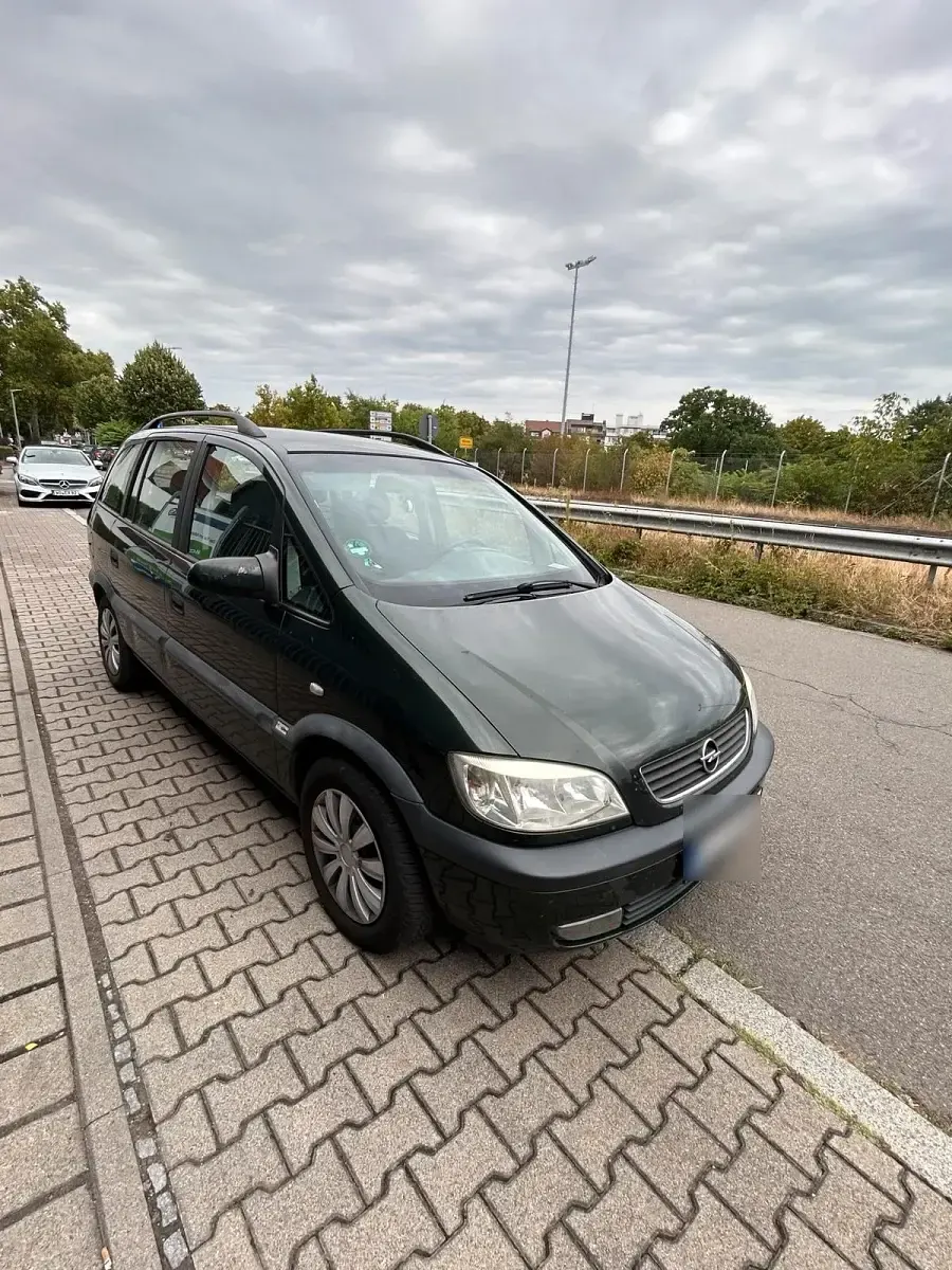 Gebraucht Opel Zafira 125 PS (91 kW) 2002 Grün Van / Kleinbus