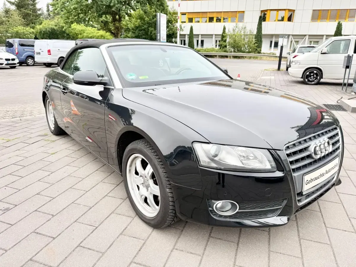 Gebraucht Audi A5 Cabriolet Sport 179 PS (131 kW) 2009 Schwarz Cabrio