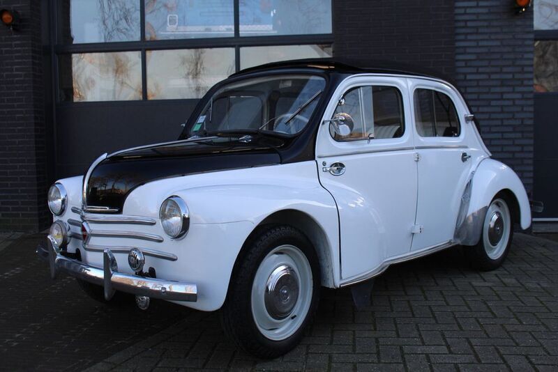 Weiß Gebraucht 1960 Renault 4CV Cabrio | 14.500 € - Bild 1/4