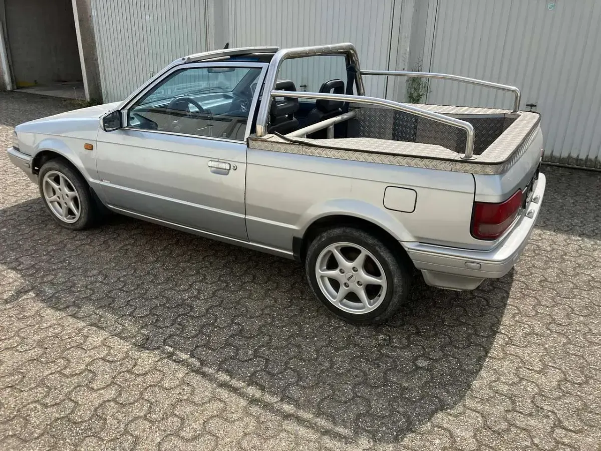 Gebraucht Mazda 323 60 PS (44 kW) 1988 Silber Cabrio