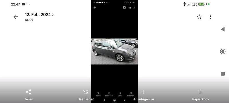 Gebraucht Opel Astra 116 PS (85 kW) 2014 Grau Limousine