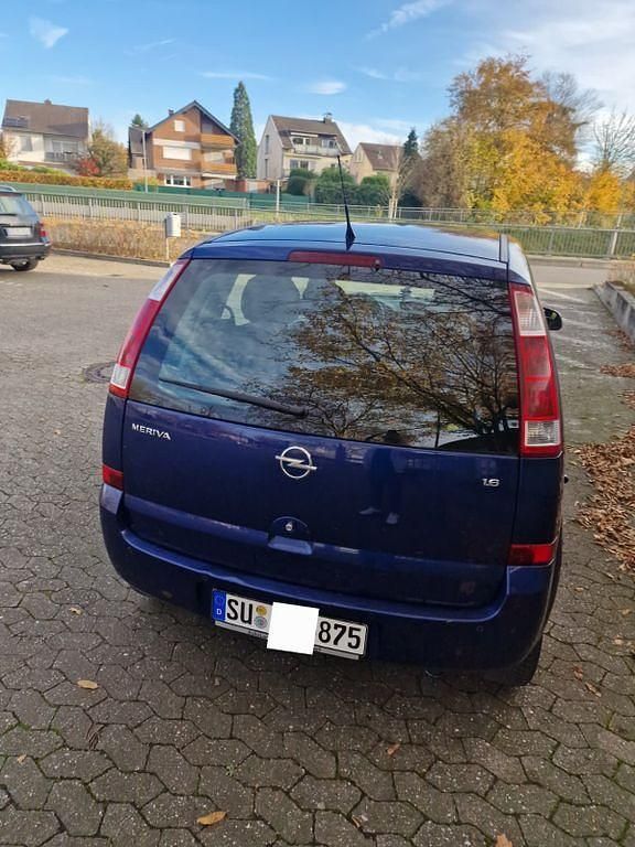 Gebraucht Opel Meriva Edition 101 PS (74 kW) 2005 Blau Van / Kleinbus