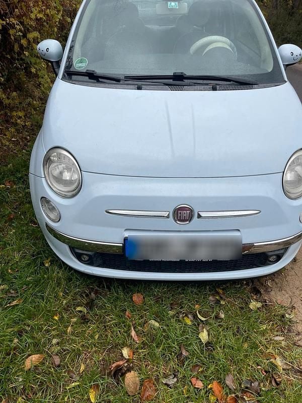 Gebraucht Fiat 500 75 PS (55 kW) 2009 Weiß Kleinwagen