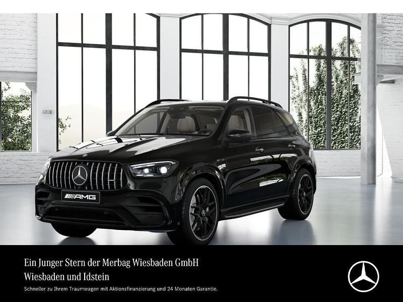 Obsidianschwarz Gebraucht 2024 Mercedes GLE63 AMG Premium Plus SUV | 128.890 € - Bild 1/4
