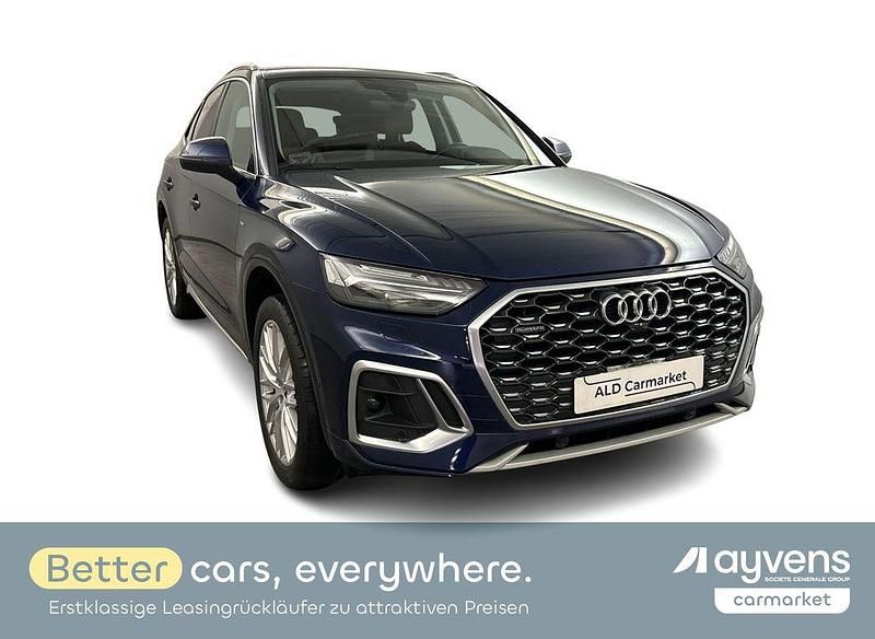 Blau Gebraucht 2022 Audi Q5 Sportback S-Line SUV | 37.980 € (Guter Preis) - Bild 1/4