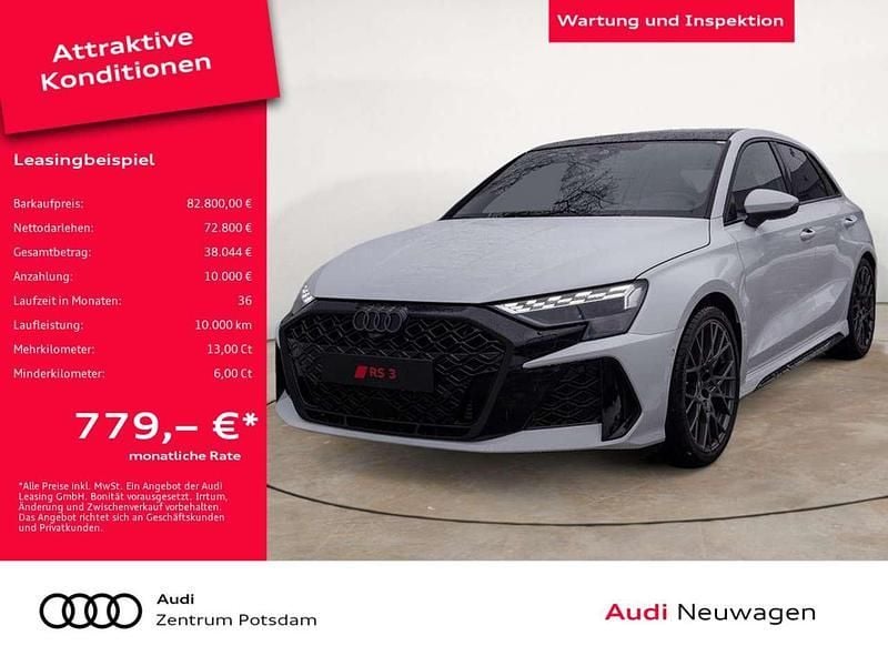 Arkonaweiss Neu 2025 Audi RS3 Kleinwagen | 76.999 € - Bild 1/4