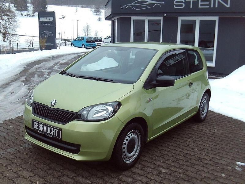 Gebraucht Skoda Citigo Active 60 PS (44 kW) 2012 Grün Kleinwagen