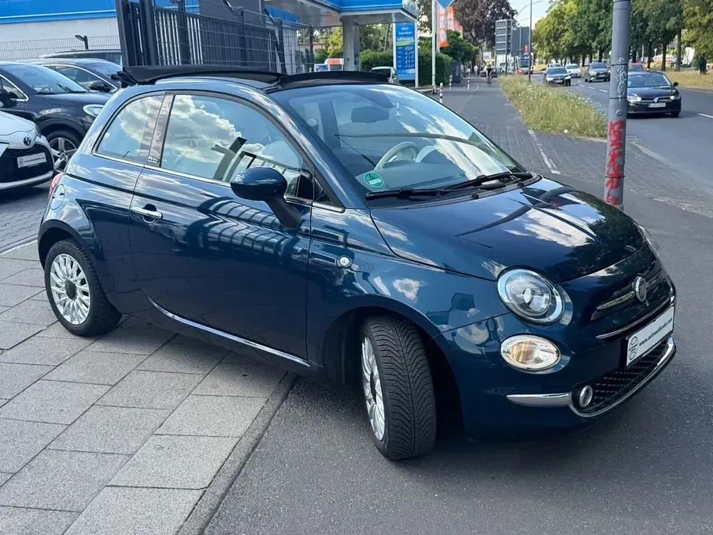 Gebraucht Fiat 500C 69 PS (50 kW) 2016 Blau Cabrio