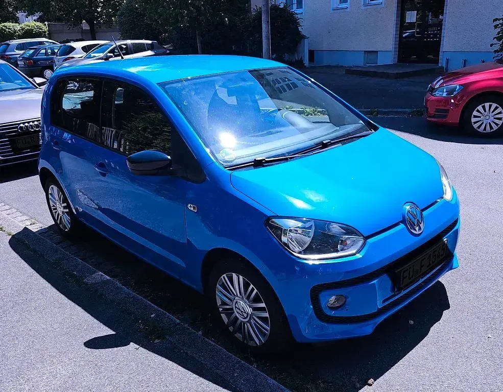 Gebraucht VW up! Cup 60 PS (44 kW) 2014 Blau Kleinwagen