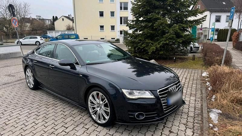 Gebraucht Audi A7 Sportback S-Line 300 PS (220 kW) 2013 Schwarz Kleinwagen