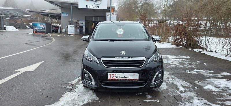 Gebraucht Peugeot 108 Style 72 PS (52 kW) 2020 Schwarz Kleinwagen