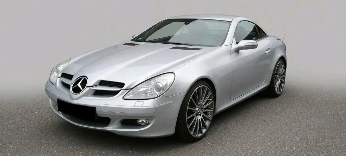Gebraucht Mercedes SLK200 163 PS (119 kW) 2007 Silber Cabrio
