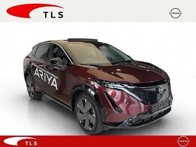 Gebraucht Nissan Ariya Evolve 177 kW (242 PS) 2022 Burgundy/pearl black (rot) SUV