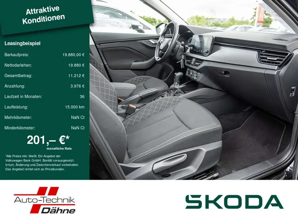 Gebraucht Skoda Kamiq Ambition 116 PS (85 kW) 2023 Schwarz SUV