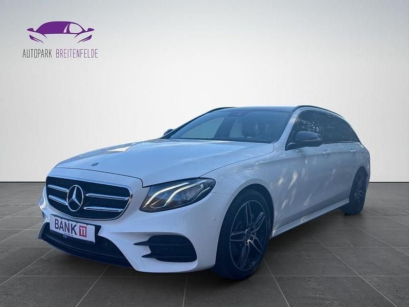 Gebraucht Mercedes E220 AMG line 194 PS (142 kW) 2018 Weiß Kombi