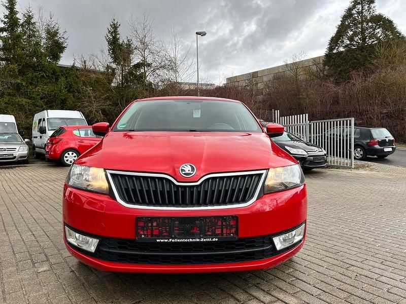 Gebraucht Skoda Rapid Elegance 122 PS (89 kW) 2014 Rot Kleinwagen