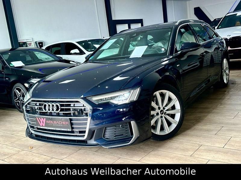 Blau Gebraucht 2022 Audi A6 S-Line Kombi | 39.900 € (Superpreis) - Bild 1/4