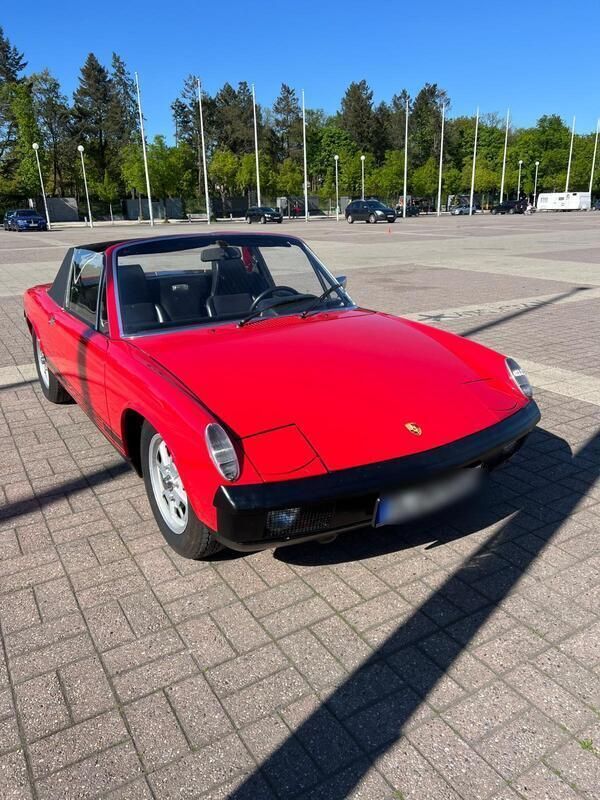 Rot Gebraucht 1973 Porsche 914 Cabrio | 26.900 € - Bild 1/4