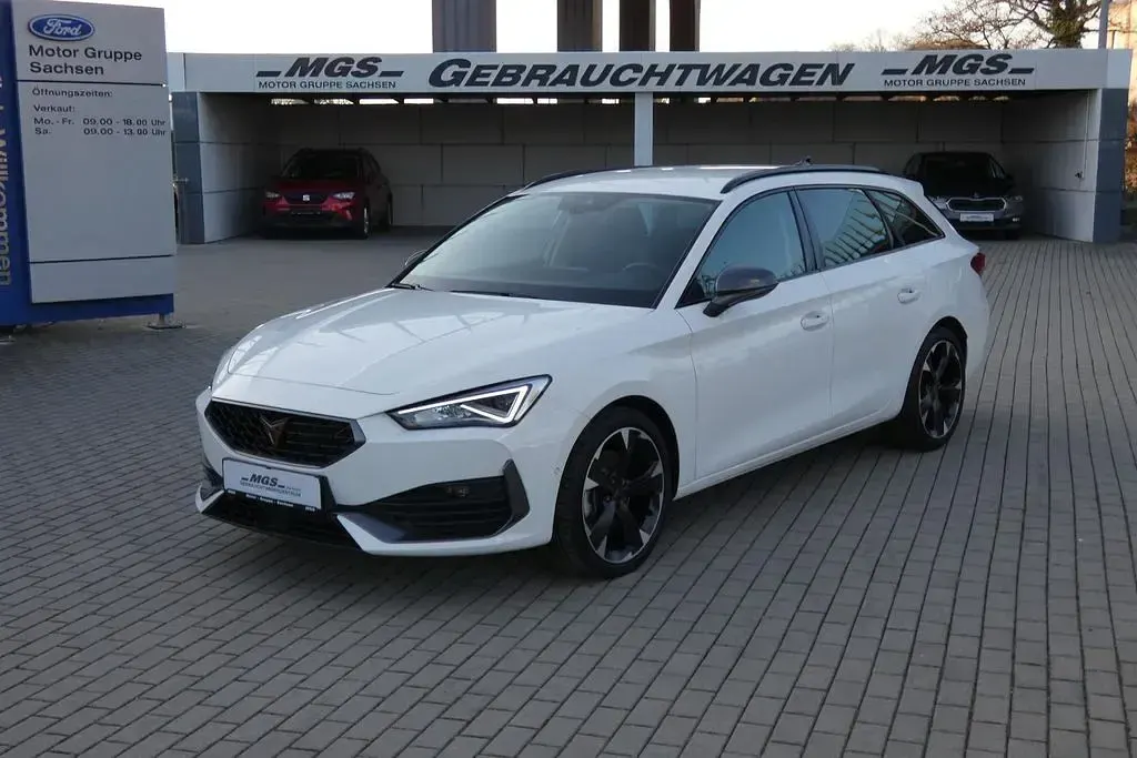 Usata Cupra Leon 150 CV (110 kW) 2024 Bianco Station wagon