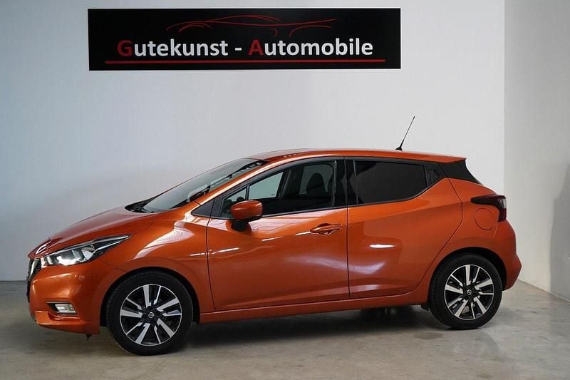 Gebraucht Nissan Micra 90 PS (66 kW) 2017 Orange Kleinwagen