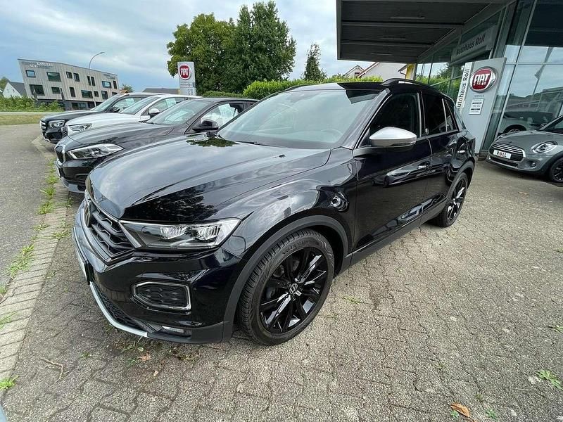 Deep black Gebraucht 2021 VW T-Roc Sportline SUV | 25.750 € (Fairer Preis) - Bild 1/4