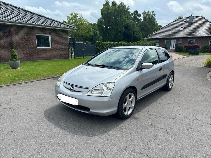 Silber Gebraucht 2001 Honda Civic Kleinwagen | 550 € (Superpreis) - Bild 1/4