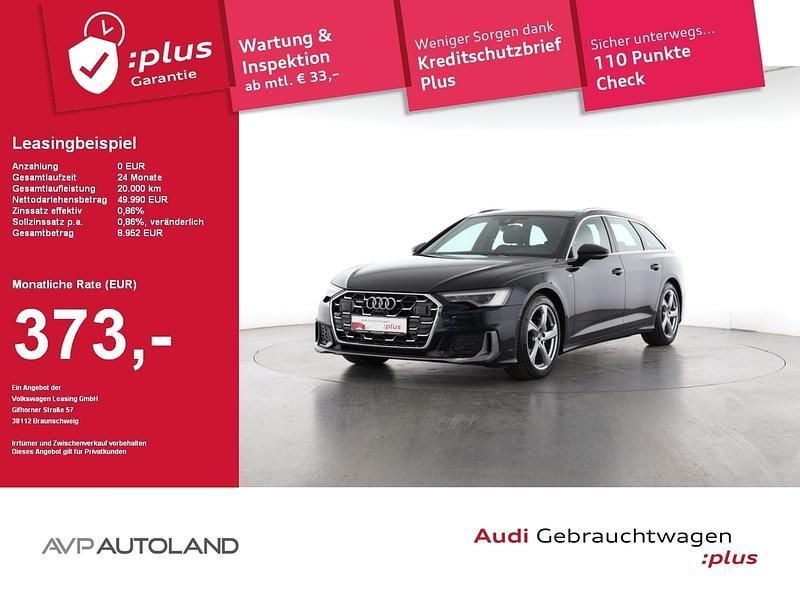 Grau Gebraucht 2024 Audi A6 S-Line Kombi | 49.740 € - Bild 1/4
