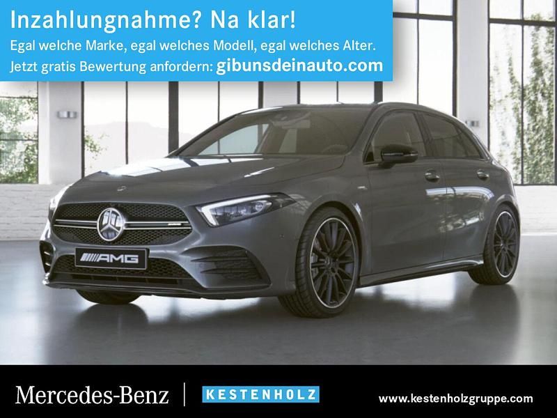 Grau Gebraucht 2022 Mercedes A35 AMG AMG Limousine | 42.890 € (Fairer Preis) - Bild 1/4