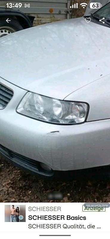 Second-hand Audi A3 101 CP (74 kW) 2002 Argintiu Hatchback