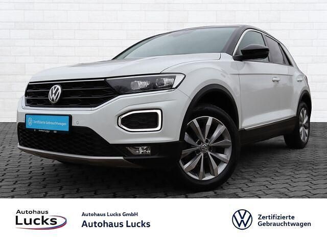 Gebraucht VW T-Roc Style 150 PS (110 kW) 2019 Weiß (pure white) SUV