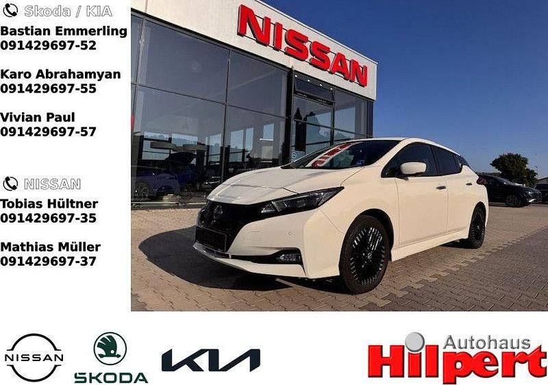 White (s) Gebraucht 2022 Nissan Leaf N-Connecta Kleinwagen | 18.690 € (Guter Preis) - Bild 1/4