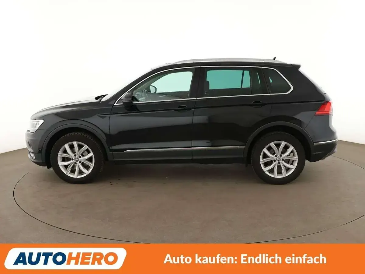 Gebraucht VW Tiguan Highline 150 PS (110 kW) 2016 Schwarz SUV