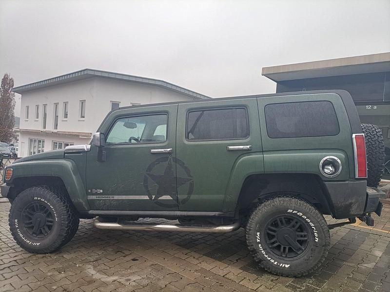Grün Gebraucht 2005 Hummer H3 SUV | 10.900 € (Fairer Preis) - Bild 1/4