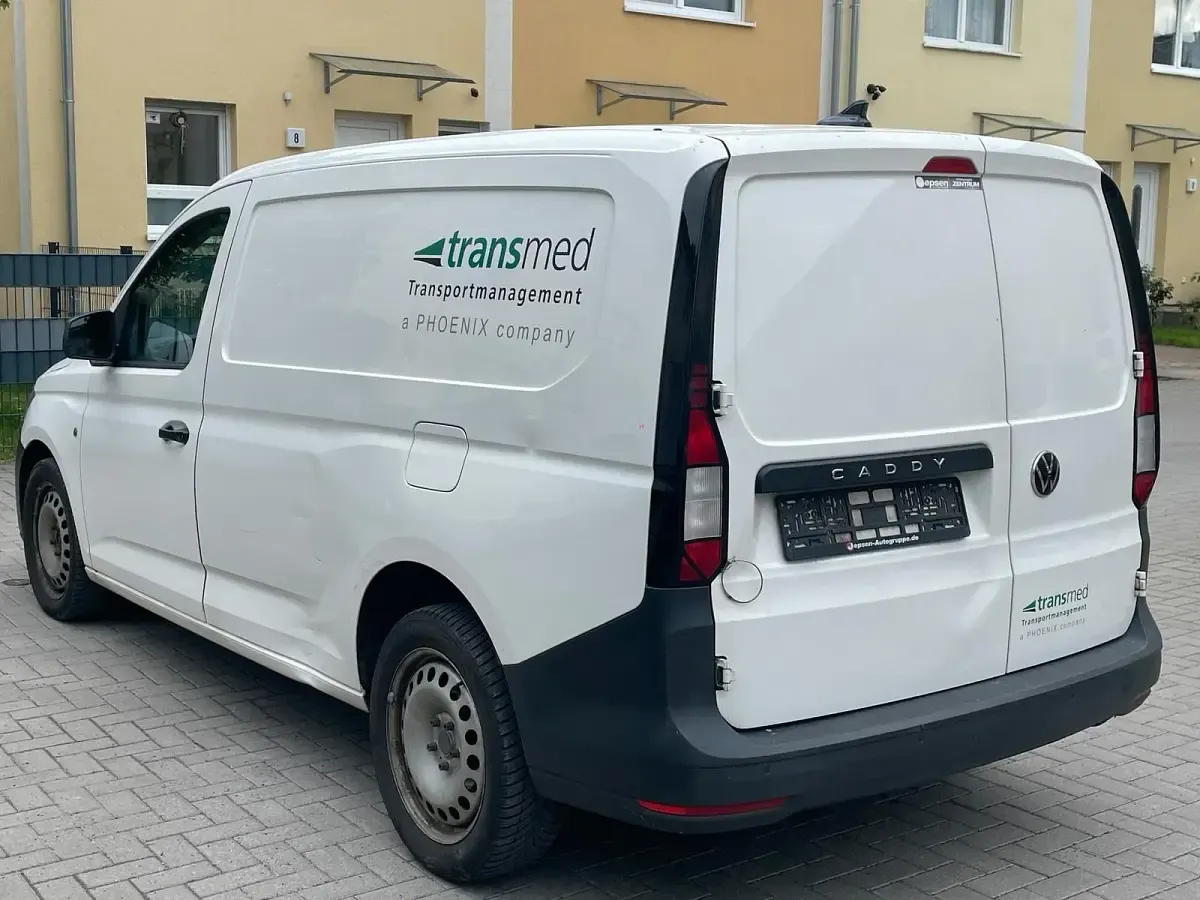 Gebraucht VW Caddy 122 PS (89 kW) 2022 Weiß Van / Kleinbus
