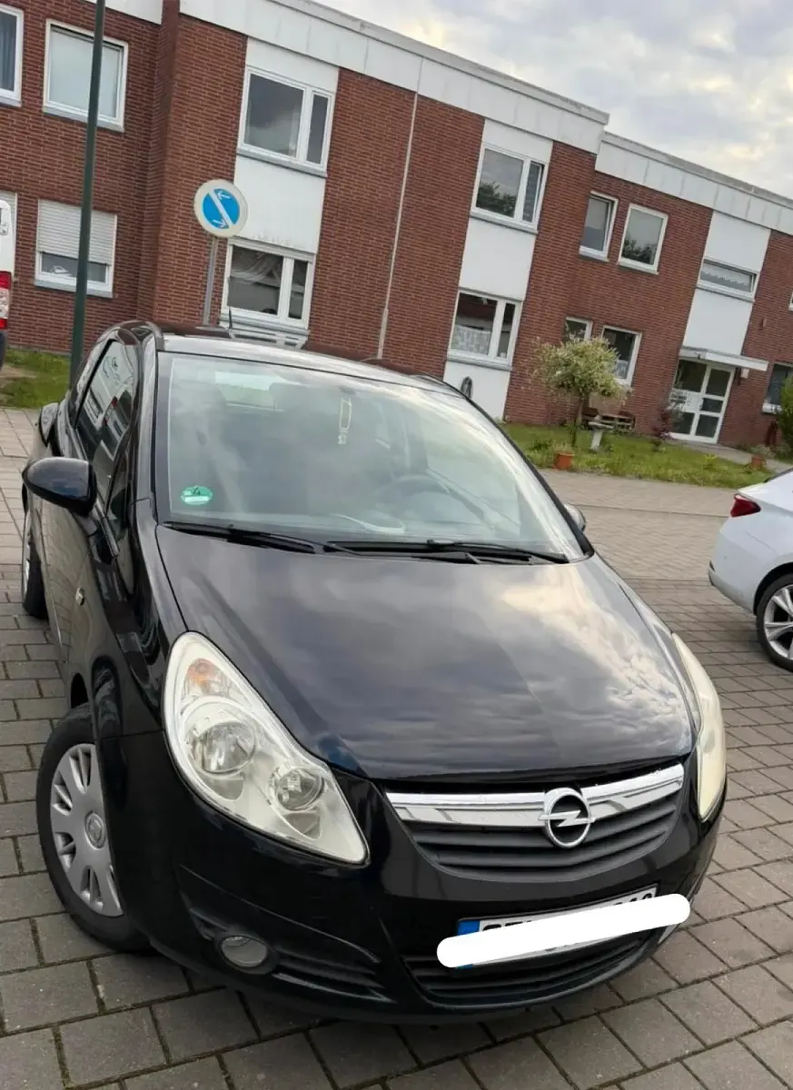 Gebraucht Opel Corsa 80 PS (58 kW) 2007 Schwarz Kleinwagen
