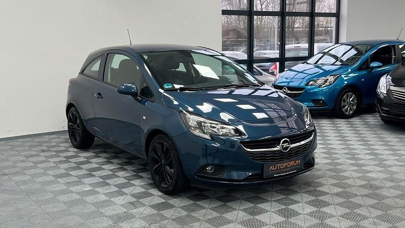 Gebraucht Opel Corsa Selection 69 PS (50 kW) 2016 Blau Kleinwagen