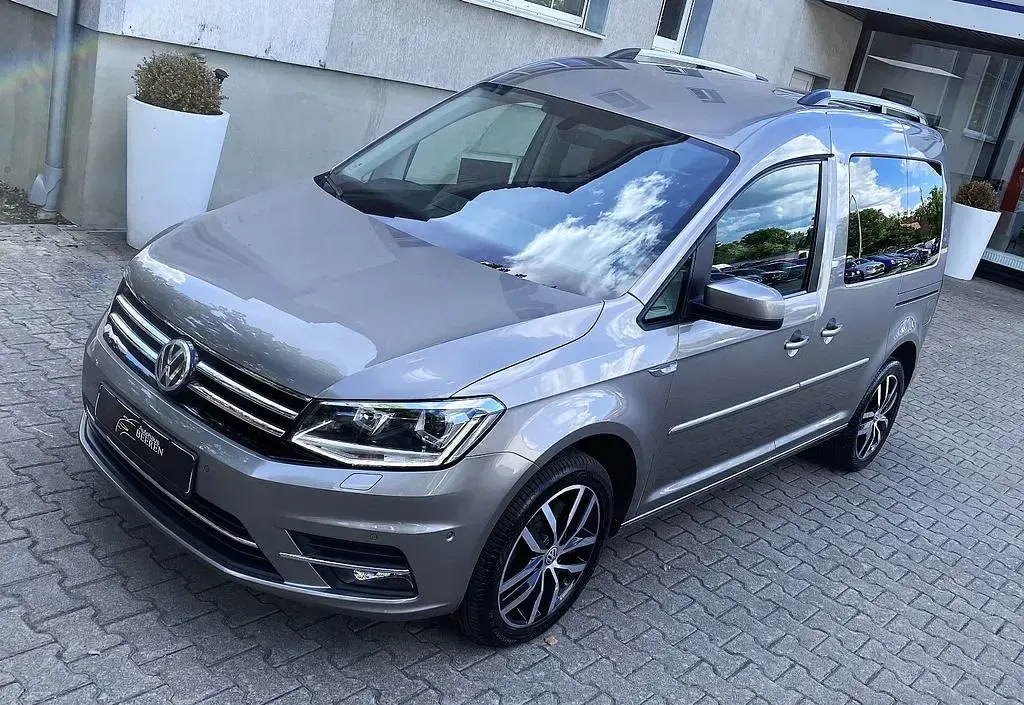 Gebraucht VW Caddy Highline 150 PS (110 kW) 2019 Beige Van / Kleinbus