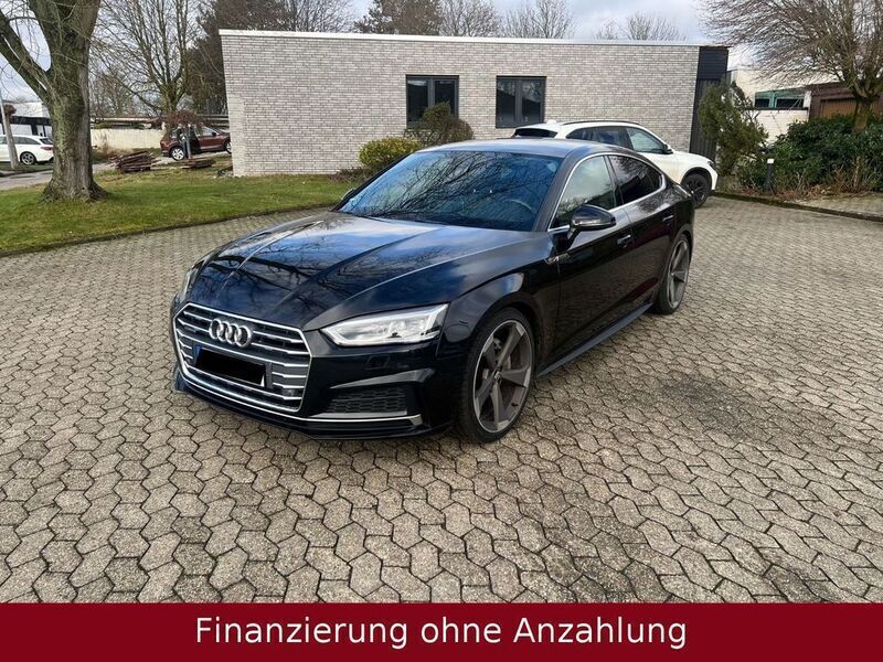 Schwarz Gebraucht 2018 Audi A5 Sportback S-Line Limousine | 24.800 € (Etwas zu teuer) - Bild 1/4