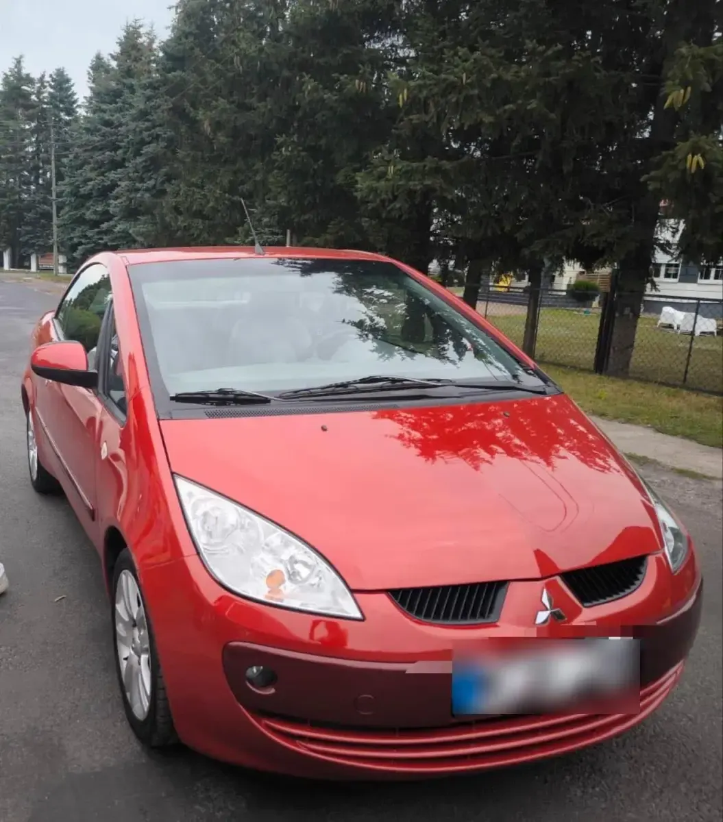 Gebraucht Mitsubishi Colt 109 PS (80 kW) 2006 Rot Cabrio