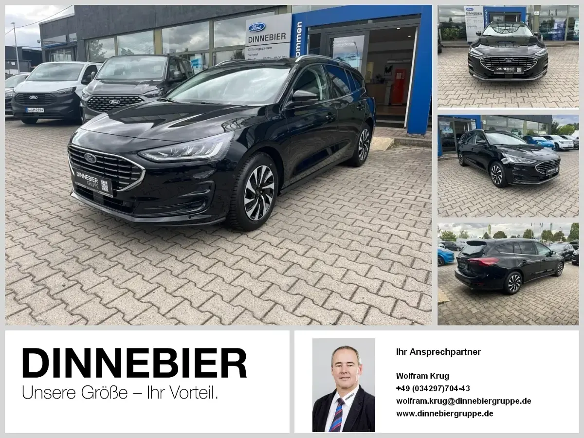 Nowe Ford Focus Titanium 155 KM (114 kW) 2025 Czarny Kombi