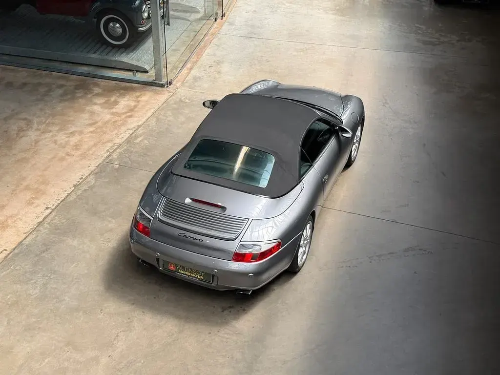 Gebraucht Porsche 911 Carrera Cabriolet 300 PS (220 kW) 2001 Sealgrau Cabrio