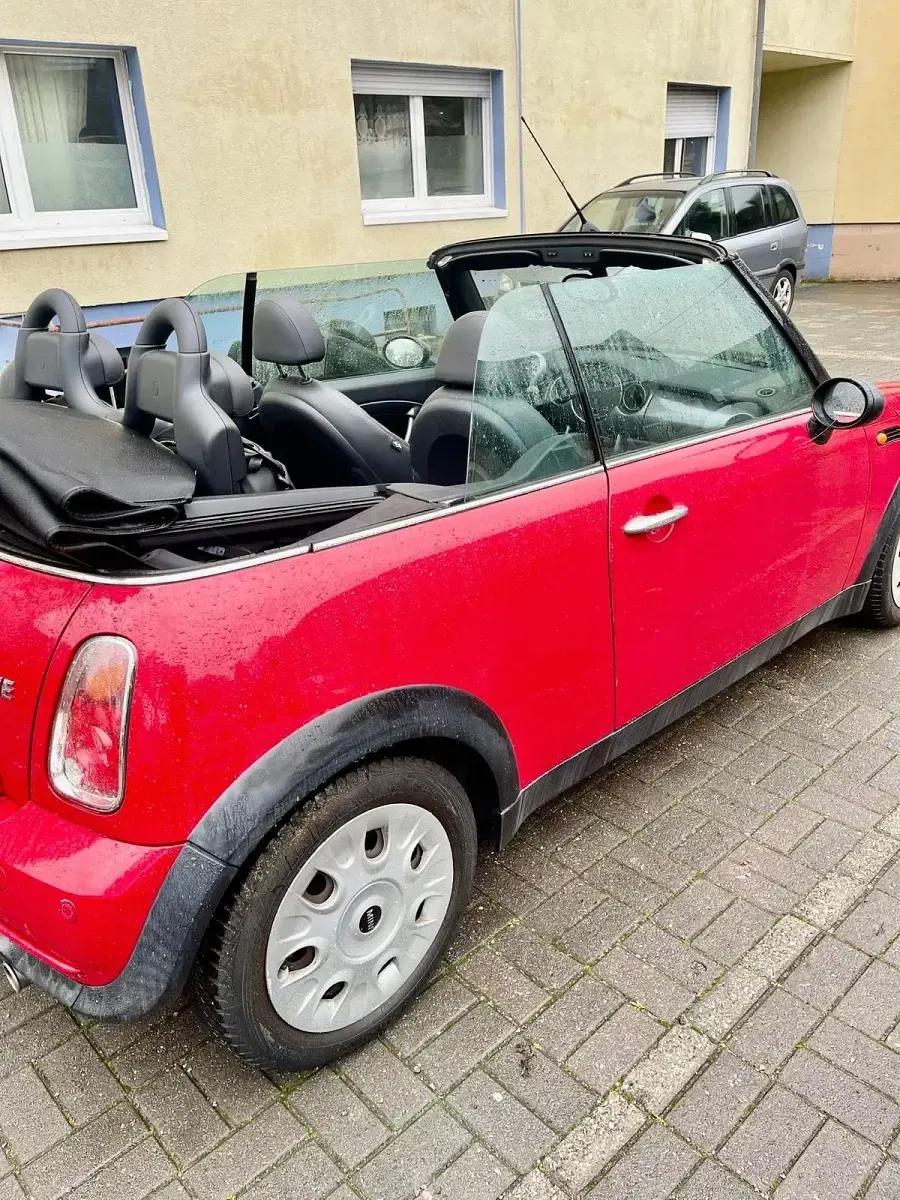 Usata Mini Cooper Cabriolet 120 CV (88 kW) 2007 Rosso Cabrio