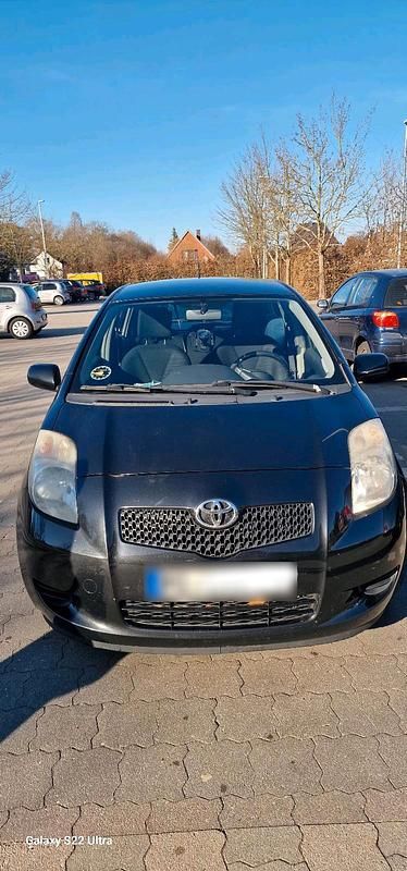 Gebraucht Toyota Yaris 2007 Schwarz Kleinwagen