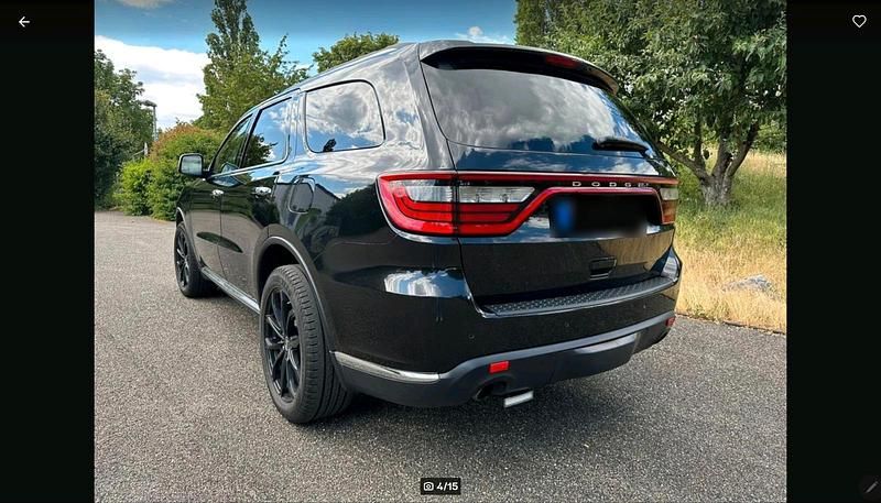 Gebraucht Dodge Durango 300 PS (220 kW) 2017 Schwarz SUV