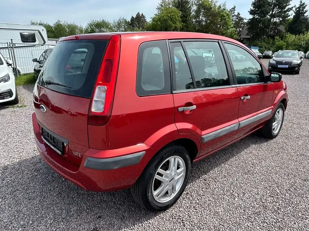 Gebraucht Ford Fusion Fun X 80 PS (58 kW) 2007 Rot Kleinwagen