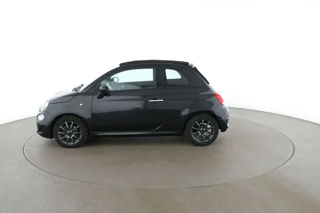 Gebraucht Fiat 500C 2021 Schwarz Cabrio
